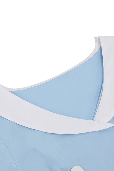 Vintage 50-Tal Lång Klänning