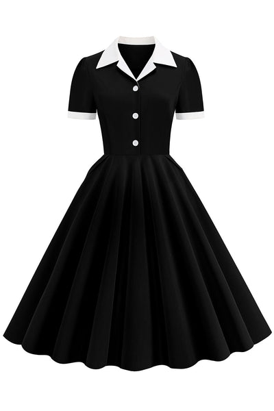 Casual Vintage A-Line Klänning