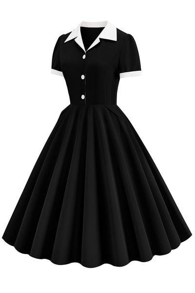 Casual Vintage A-Line Klänning