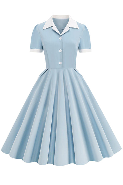 Casual Vintage A-Line Klänning