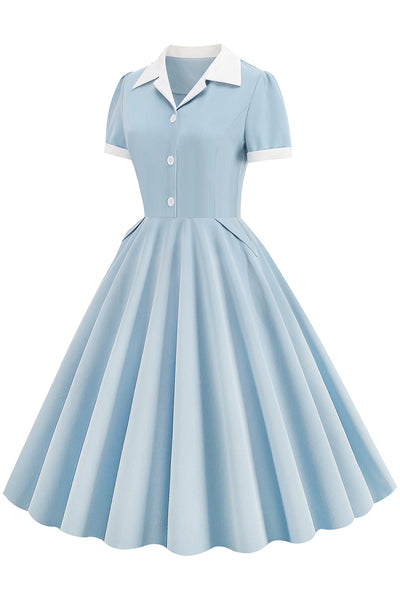 Casual Vintage A-Line Klänning