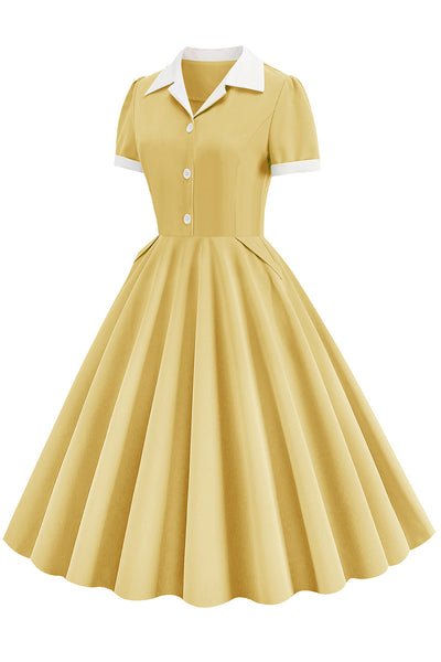 Casual Vintage A-Line Klänning
