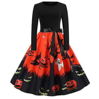Halloween Spirit Rockabilly Klänning