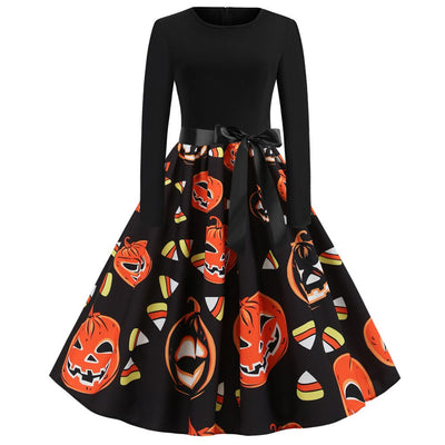 Halloween Spirit Rockabilly Klänning