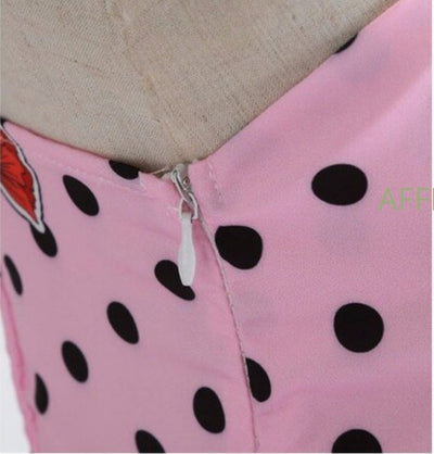 Vintage Polka Dot Klänning