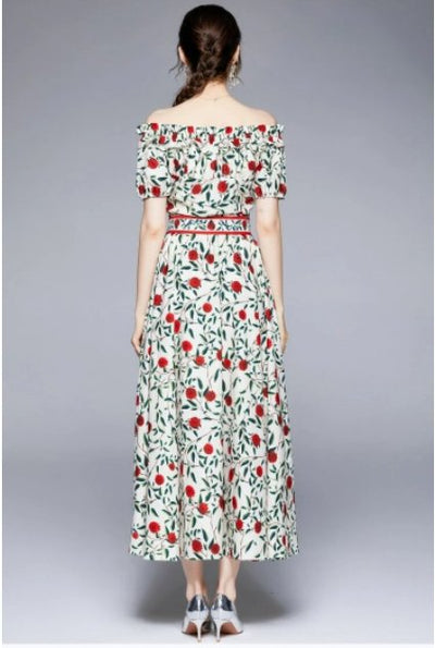 40-Tals Lantklänning