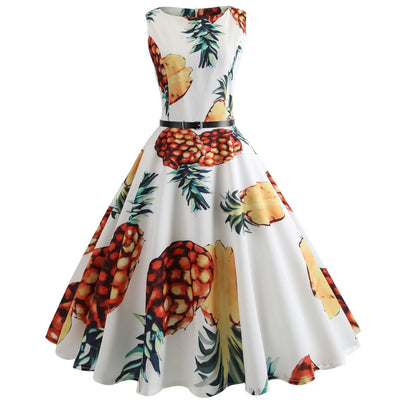 50-Tal Pin Up Pineapple Dress