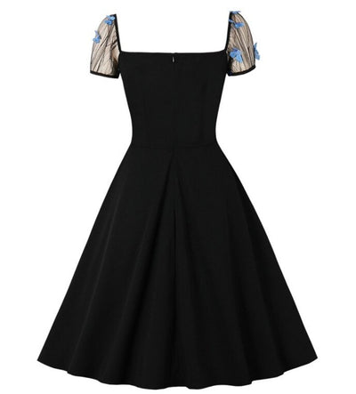 50-Tal Pin Up Butterflies Dress
