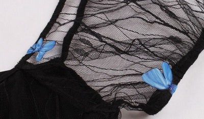 50-Tal Pin Up Butterflies Dress