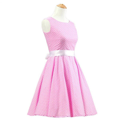 50-Tals Rosa Klänning