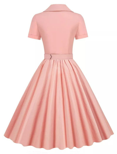 50-Tals Rosa Klänning