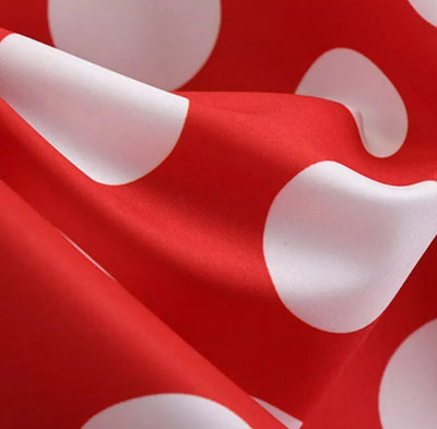 Vintage Engelsk Röd Klänning