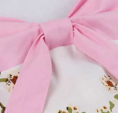 Vintage 50-Tals Rosa Klänning