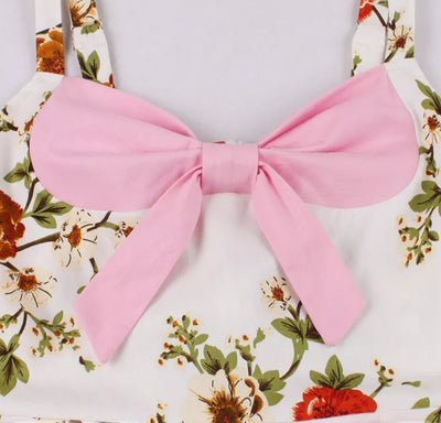 Vintage 50-Tals Rosa Klänning