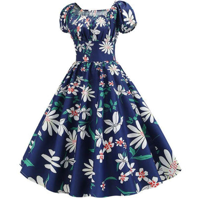 Vintage 60-Tals Lantklänning