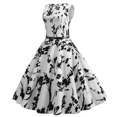 Vit Vintageklänning