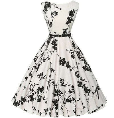 Vit Vintageklänning