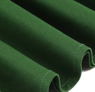 Vintage Grön Ceremoniklänning