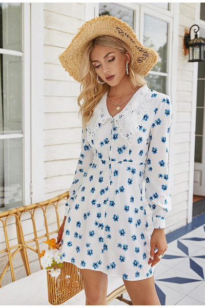 Vintage Peter Pan Krage Klänning