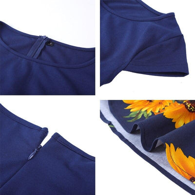 50-Talsklänning För Kurviga Kvinnor