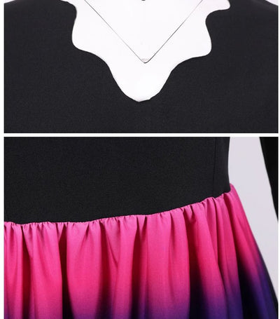 Vintage Winter Sky Christmas Dress