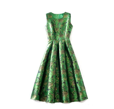 Vintage Green Day Klänning