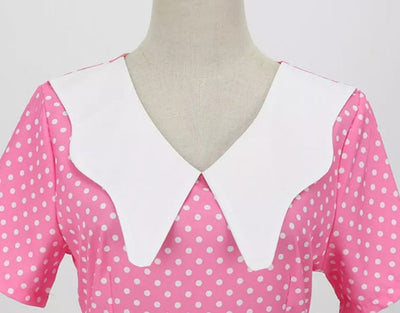 Vintage Rosa Bröllopsklänning