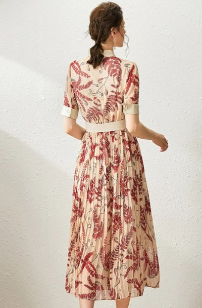 Rosa Modern Vintageklänning