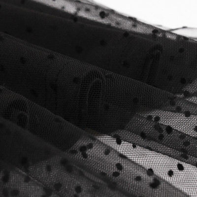 Vintage Black Dots Klänning