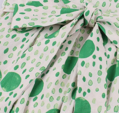 Vintage Dots And Stripes Klänning