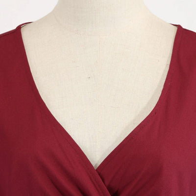 Vintage Rockabilly Klänning 50-Tal Carmine