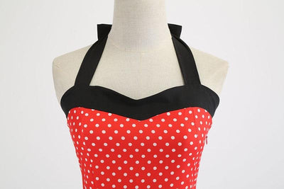 Vintage Röd Klänning