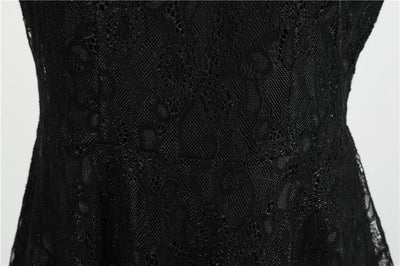 Vintage Trapessklänning Svart