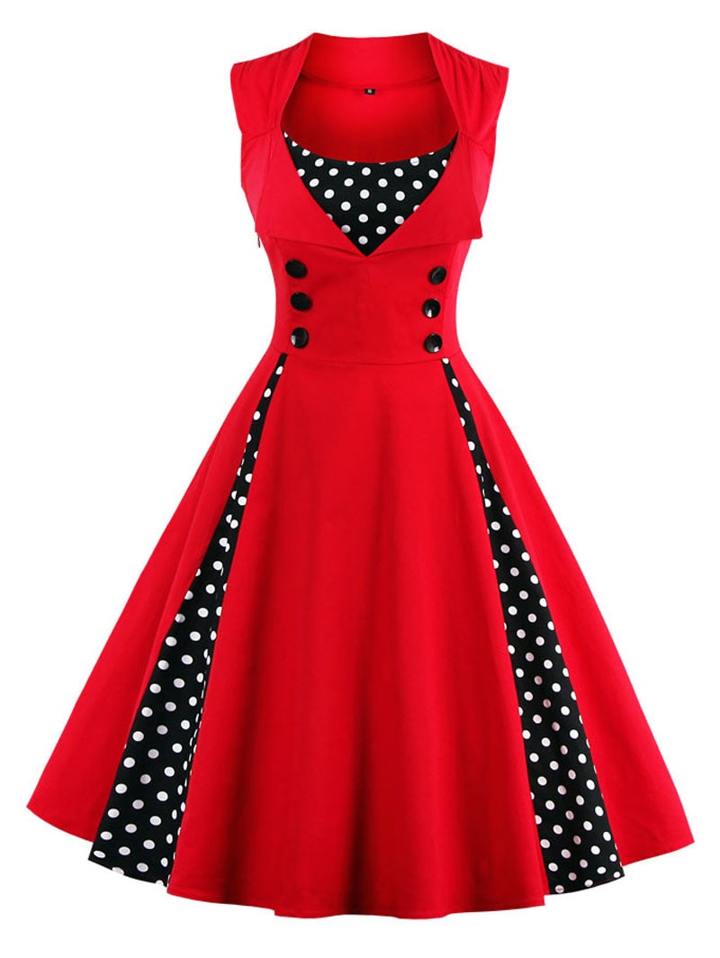Retro Rockabilly Klänning