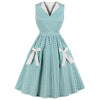 Rockabilly Gingham Klänning