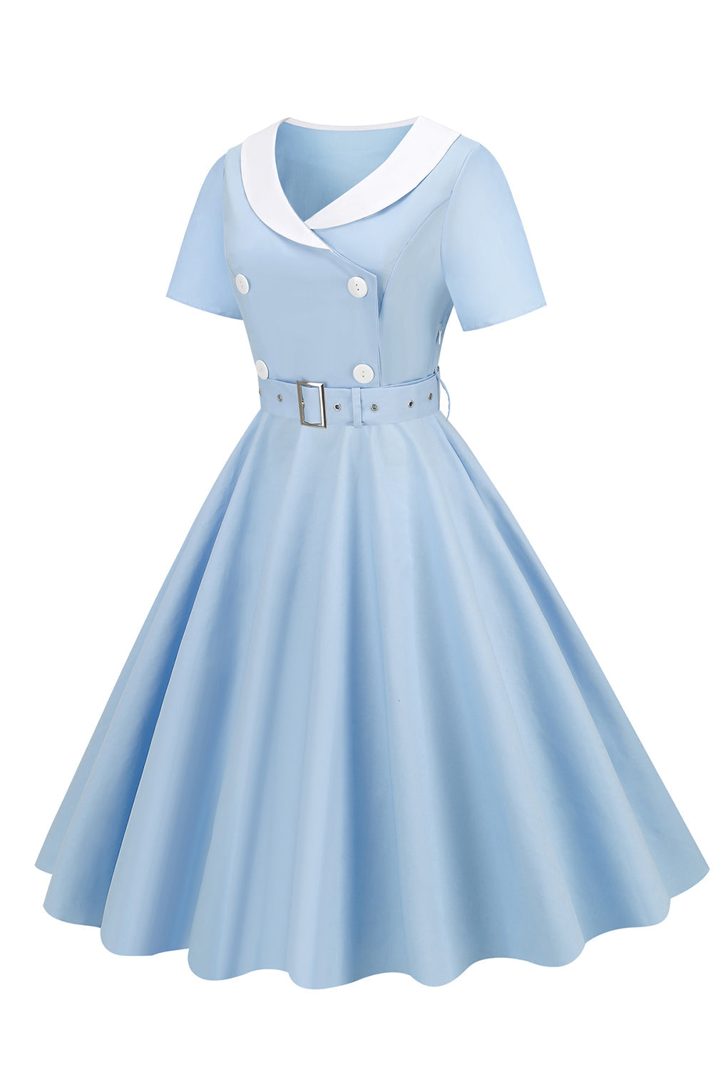 Vintage 50-Tal Lång Klänning