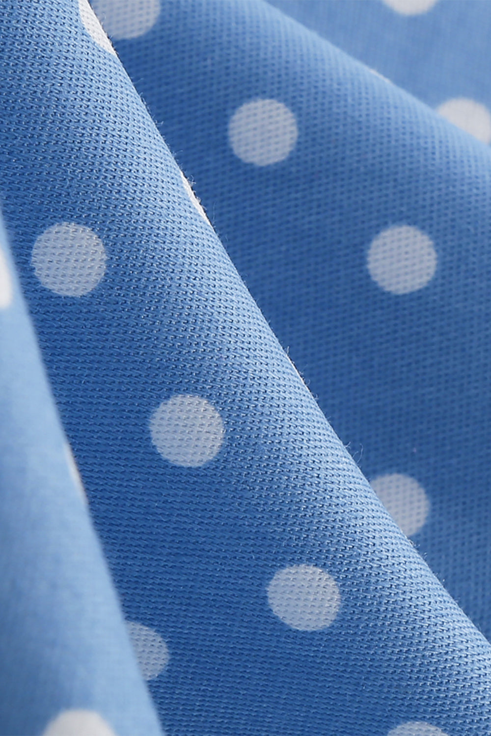 Retro Polka Dot Backless Klänning För Kvinnor