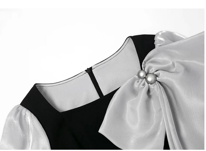 Vintage Petite Black Klänning