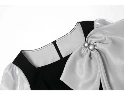 Vintage Petite Black Klänning
