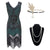 20-Tals Gatsby Dress Green