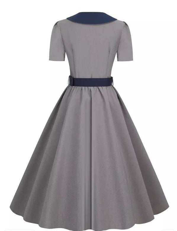 50-Tals Pin Up Dress Black