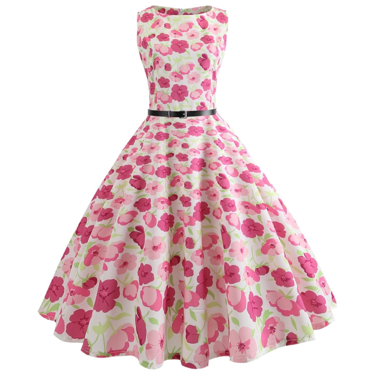 50-Tals Pin Up Bouquet Dress