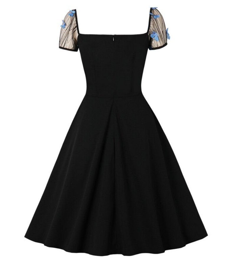 50-Tal Pin Up Butterflies Dress