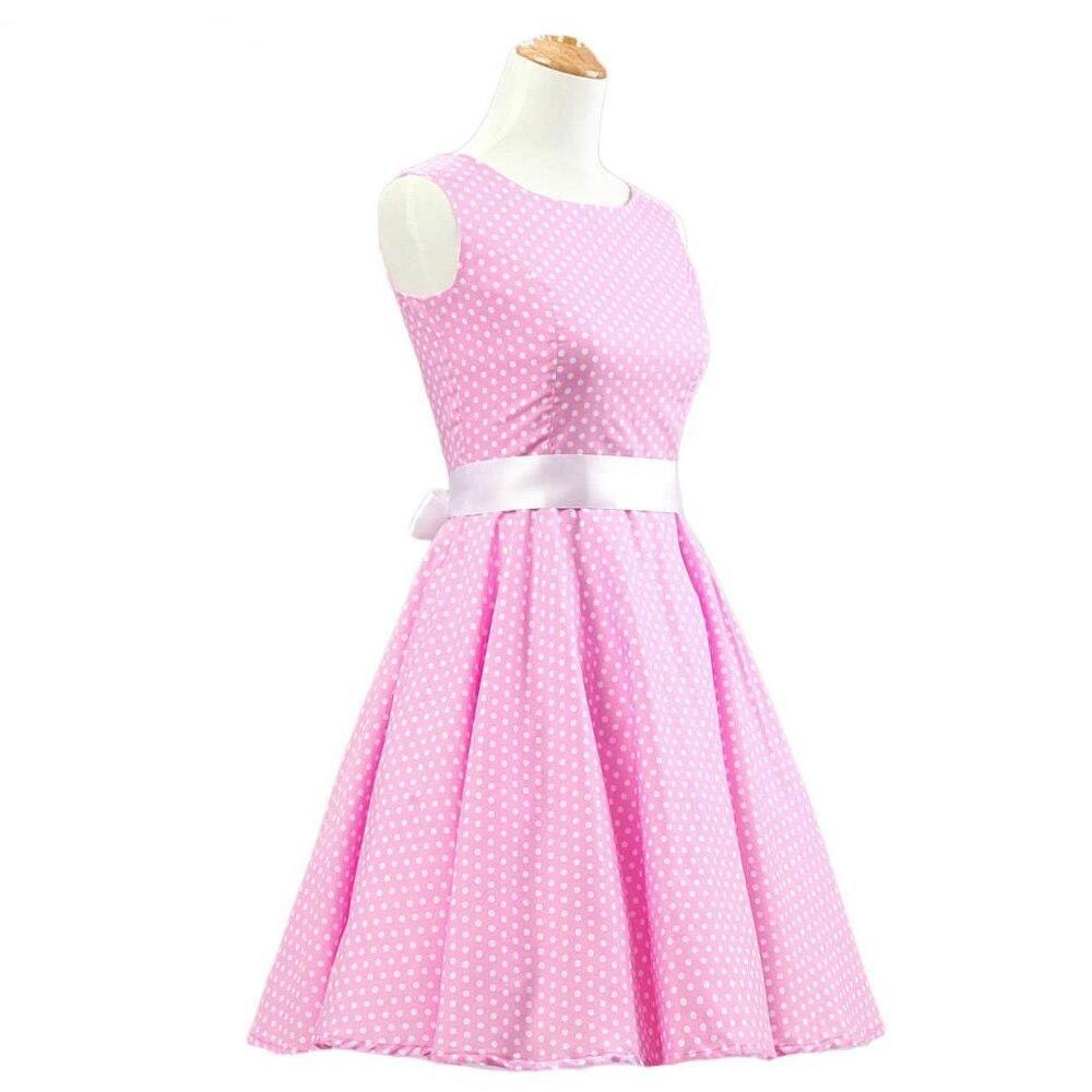 50-Tals Rosa Klänning