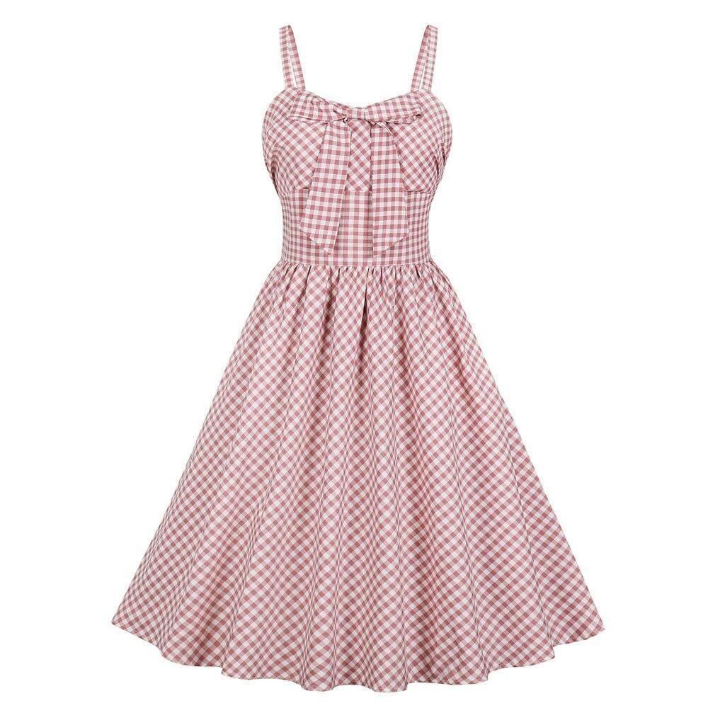 Ginghamklänning Från 50-Talet