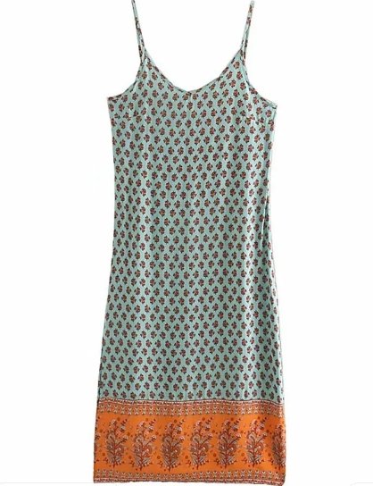 60-Tal 70-Tal Polka Dot Klänning