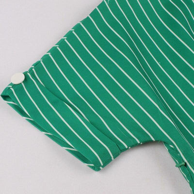 50-Tals Vintage Grön Klänning