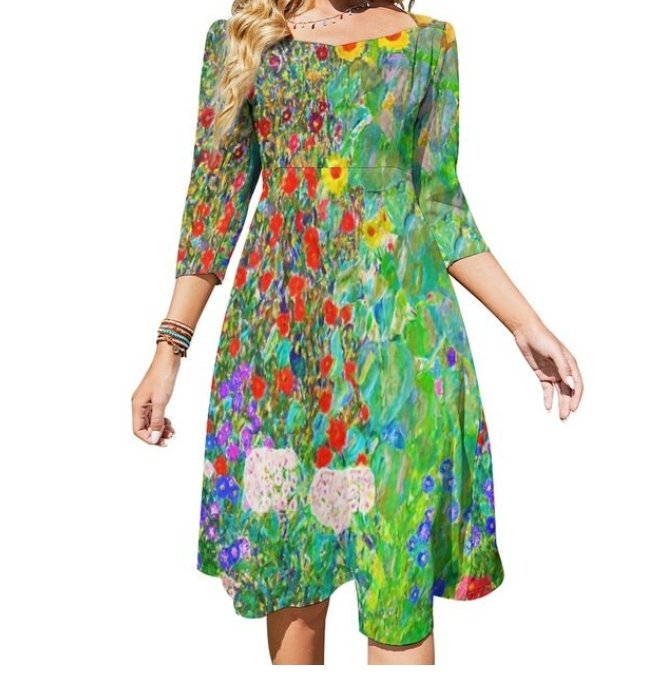 70-Tal Hippie Country Dress