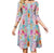 70-Tal Hippie Flower Dress