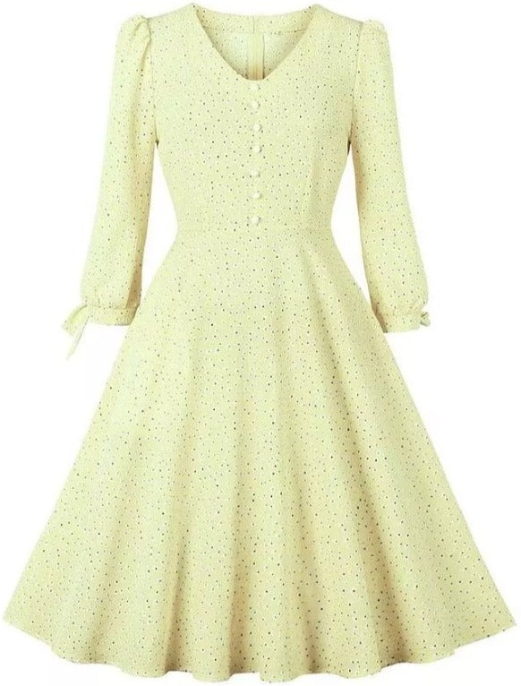 Vintage Dopklänning